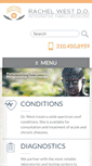 Mobile Screenshot of drrachelwest.com